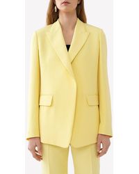 Chloé - Single-Breasted Classic Tailored Blazer - Lyst