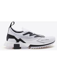 Dolce & Gabbana - Sorrento Mesh Slip-On Sneakers - Lyst
