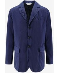 Aspesi - Dillon Single-Breasted Wool Blazer - Lyst