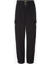 Fendi - Cargo Track Pants With Embroidered-Ff - Lyst