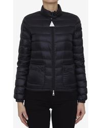 Moncler - Lans Logo Patch Down Jacket - Lyst