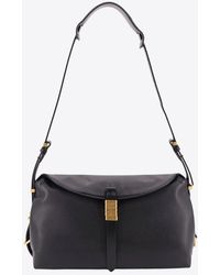 Pinko - Medium Leather Saddle Bag - Lyst