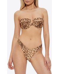 Zimmermann - Cascadian Leopard Print Bikini Bottom - Lyst
