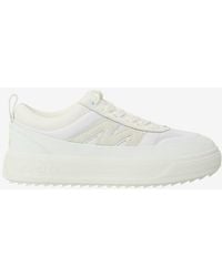 Moncler - Altive Nubuck And Nylon Low-Top Sneakers - Lyst
