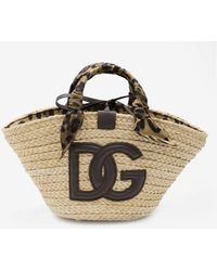 Dolce & Gabbana - Small Kendra Basket Tote Bag - Lyst