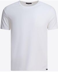 Tom Ford - Plain Cotton T-Shirt - Lyst