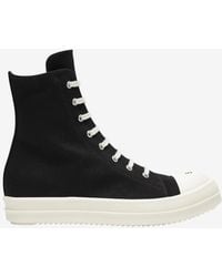 Rick Owens - Tower Canvas High-Top Sneakers - Lyst