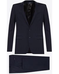 Dolce & Gabbana - Single-Breasted Wool Tailored Suit - Lyst