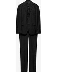 Prada - Single-Breasted Wool Suit - Lyst