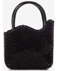 Le Silla - Mini Ivy Crystal-Embellished Top Handle Bag - Lyst