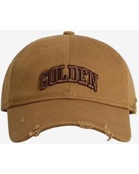Golden Goose - Logo Embroidered Baseball Cap - Lyst