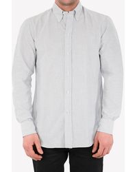 Salvatore Piccolo - Pinstripe Long-Sleeved Shirt - Lyst