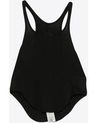 Rick Owens - Basic Vintage-Effect Tank Top With Strap - Lyst