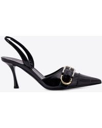 Givenchy - Voyou 75 Leather Slingback Pumps - Lyst