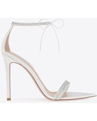 Gianvito Rossi - Montecarlo 105 Crystal-Embellished Sandals - Lyst