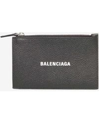 Balenciaga - Cash Long Coin Purse And Card Holder - Lyst
