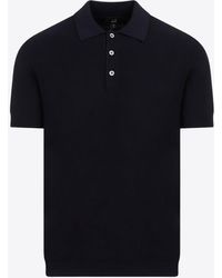 Dunhill - Short-Sleeved Polo T-Shirt - Lyst