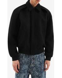 1989 STUDIO - Wool-Blend Bomber Jacket - Lyst
