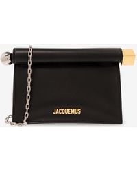 Jacquemus - La Petite Pochette Rond Carré Clutch Bag - Lyst