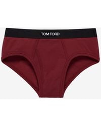 Tom Ford - Logo-Waistband Briefs - Lyst