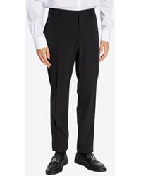 Dolce & Gabbana - Straight-Leg Tailored Wool-Blend Pants - Lyst