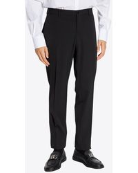 Dolce & Gabbana - Straight-Leg Tailored Wool-Blend Pants - Lyst