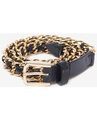 Ba&sh - Brooke Braided Chained Belt - Lyst