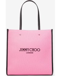 Jimmy Choo - Medium Logo Tote Bag - Lyst