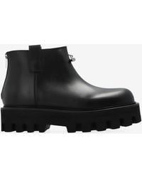 McQueen - Platform Ankle Boots - Lyst