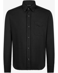 Tom Ford - Long-Sleeved Button-Down Shirt - Lyst