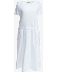 Herno - Flared Midi Dress - Lyst