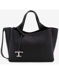 Tod's - Mini T-Timeless Leather Shoulder Bag - Lyst