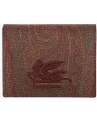 Etro - Paisley Bi-Fold Wallet - Lyst