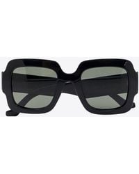 Gucci - Square-Frame Double G Sunglasses - Lyst