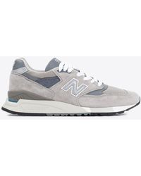 New Balance - 998 Low-Top Suede Sneakers - Lyst