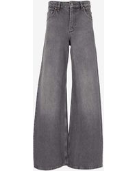 Marine Serre - Moon Laser Straight-Leg Jeans - Lyst