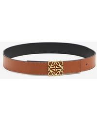 Loewe - Reversible Anagram Leather Belt - Lyst