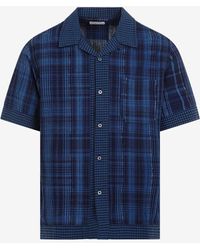 Universal Works - Border Road Checked Shirt - Lyst