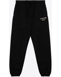 Fear Of God - Logo Print Track Pants - Lyst