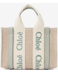 Chloé - Mini Woody Tote Bag - Lyst