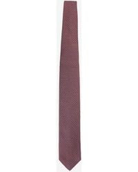 Lanvin - Polka-Dots Silk Tie - Lyst
