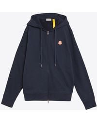 Moncler - X Gilga Farm By Donald Glover Logo Patch Zip-Up Hoodie - Lyst
