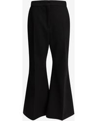 Givenchy - Flared Cropped Pants - Lyst