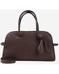 Jacquemus - Le Petit Turismo Grained Leather Top Handle Bag - Lyst