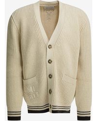 Ami Paris - Knitted Buttoned Cardigan - Lyst