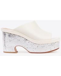 Chloé - Oli 85 Platform Mules - Lyst