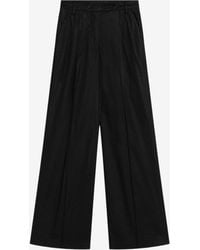 Department 5 - Wide-Leg Tailored Pants - Lyst