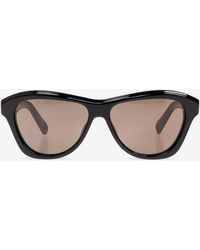 Jacquemus - Logo Print Round Sunglasses - Lyst