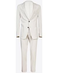 Eleventy - Single-Breasted Pant Suit - Lyst