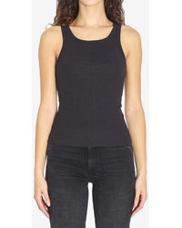 Alaïa - Darts Tank Top - Lyst